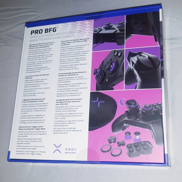 PlayStation Pro BFG Vitrix Wireless Controller - Picture 8 of 10